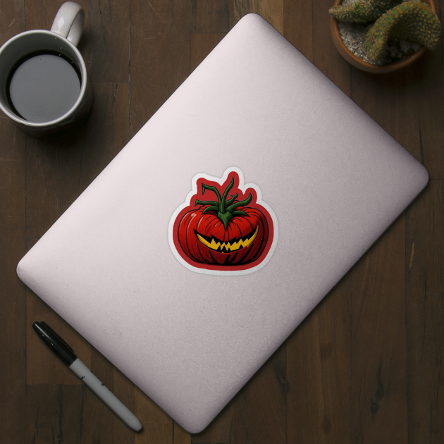 Halloween tomato by Rizstor